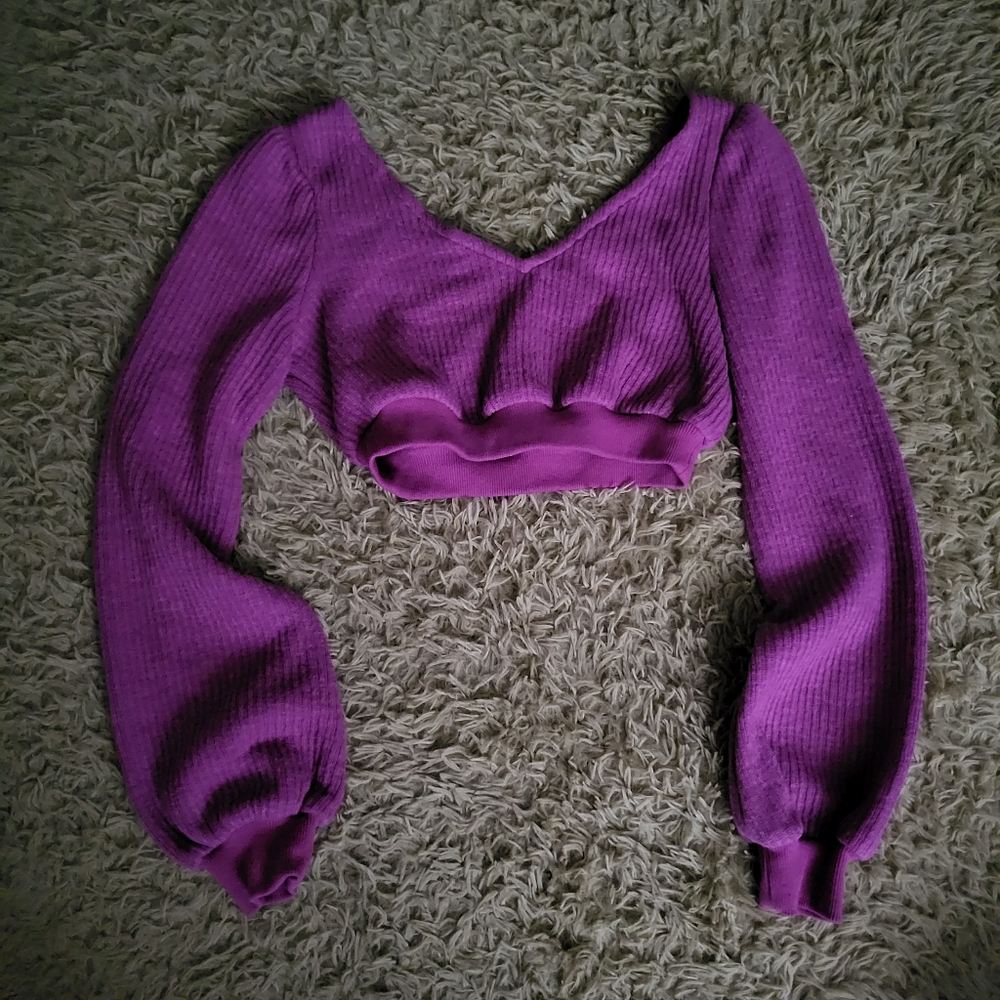 Fashion Nova Cropped Sweater